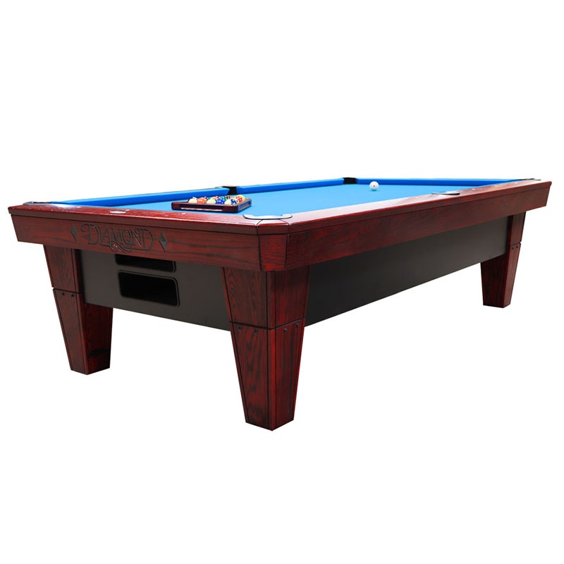 Diamond  โต๊ะพูลมาตรฐานแข่งขัน ไดมอนด์โปร-แอม สีเชอรี่โอ๊ค ขนาด 7 ฟุต Pro-Am Cherry Oak Pool Table 7