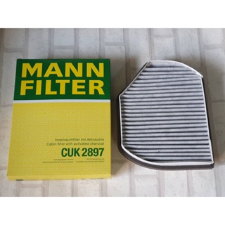 กรองแอร์ ชาโคล Benz C-Class W202 ( 1993 - 2000 ) ทุกรุ่น Cabin Air filter Mann CUK2897 / CUK 2897