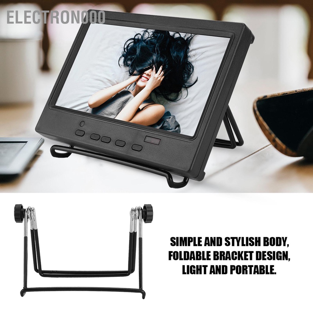 Electron000 7 Inch Portable Monitor 1024x600 Multifunction Display