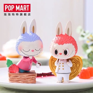 ★Hgtoys★[Optional] Popmart LABUBU ชุดกล่องขนมหวาน ตุ๊กตาปริศนา ของเล่นสําหรับเด็ก