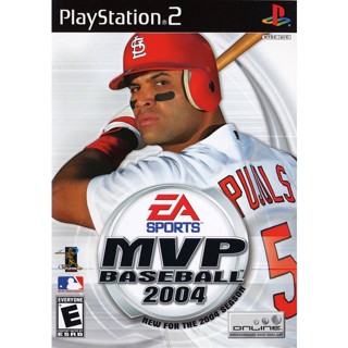 MVP Baseball 2004 (USA) PS2 แผ่นเกมps2 แผ่นไรท์ เกมเพทู