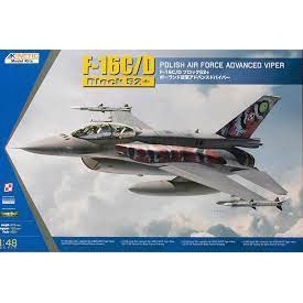 โมเดลเครื่องบินรบ Kinetic Model 1/48 KI-K48076 F-16C/D POLISH TIGER MEET 2013/2014