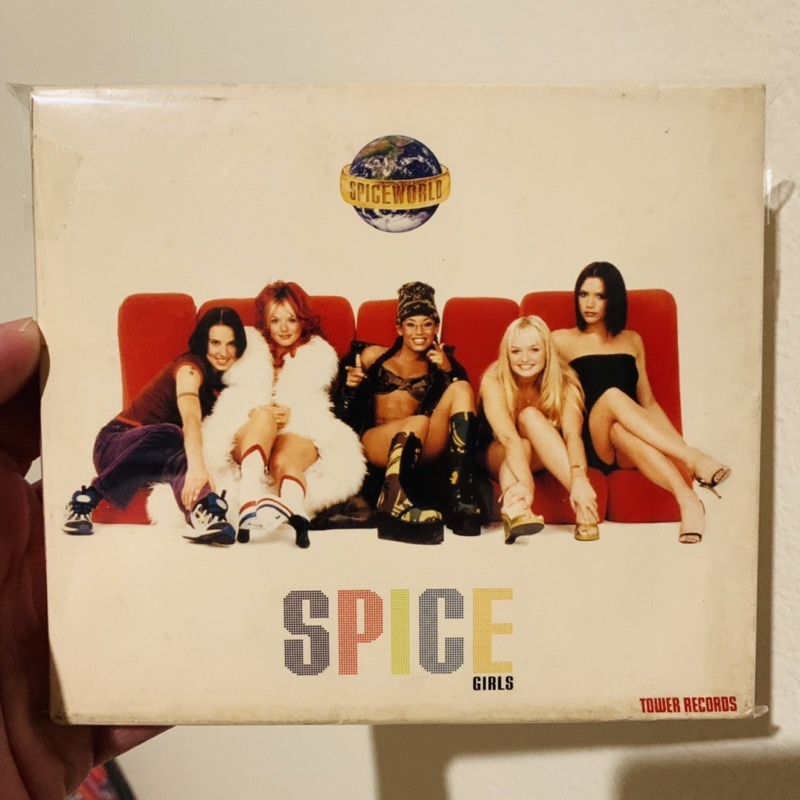 spice girls spiceworld japan cd tower records edition slipcase