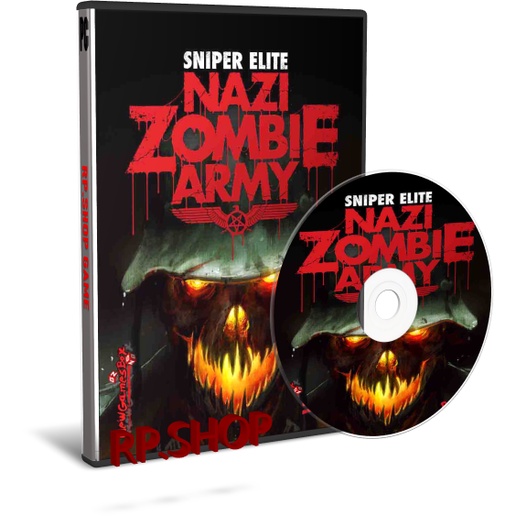 แผ่นเกมคอม PC - Sniper Elite Nazi Zombie Army