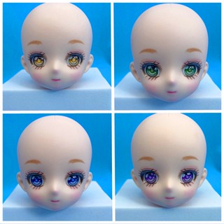 หัวตุ๊กตาอะนิเมะ ขนาด 14 มม. 1/6 Bjd 28 ซม. อุปกรณ์เสริม สําหรับแต่งหน้า