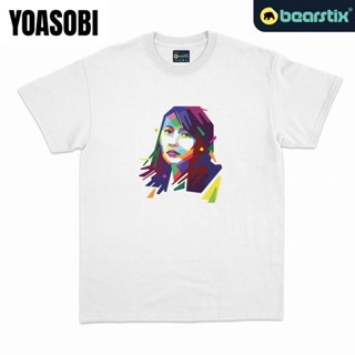 เสื้อยืดผู้ Bearstix - เสื้อยืด Ikura Yoasobi - Streetwear Shirt - HITC T-Shirt - Yoasobi เสื้อยืด S-5XL