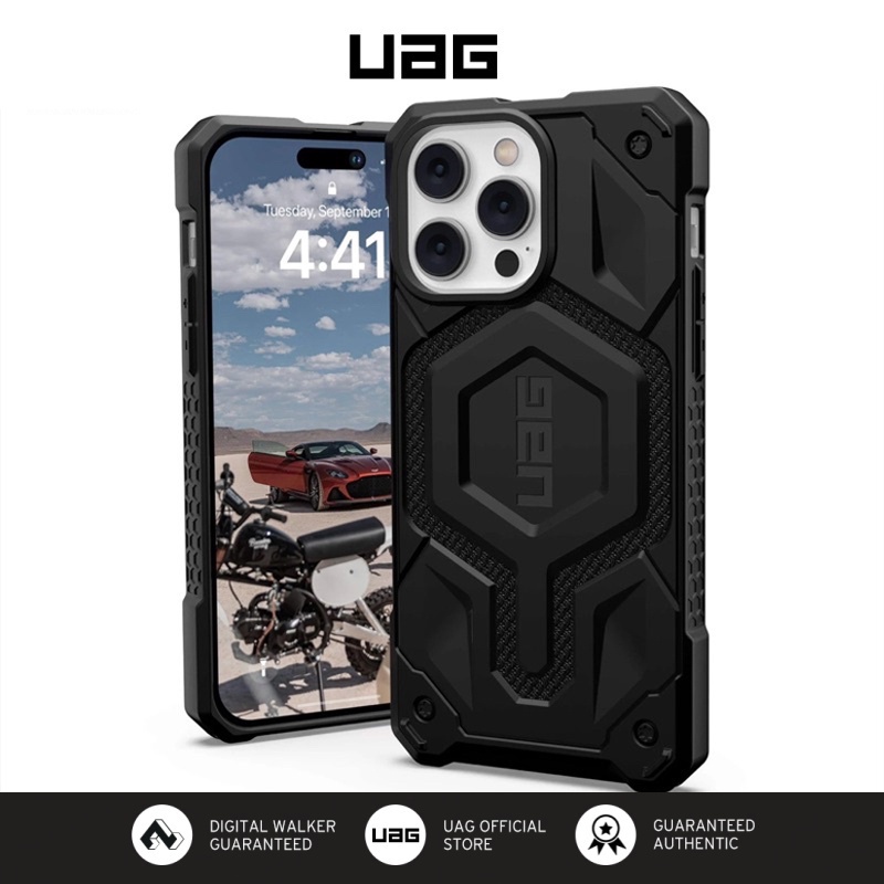 Uag (Ori) เคสโทรศัพท์มือถือ กันกระแทก ลาย Monarch Kevlar สําหรับ iPhone 15 13 14 Pro MAX iPhone13 iPhone14 13PRO 14PRO 14plus