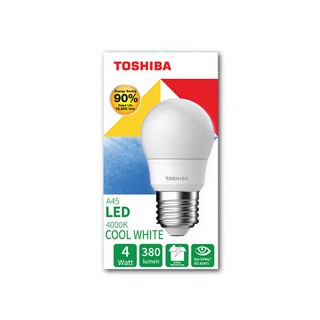 หลอด LED TOSHIBA A45 G7 4 วัตต์ COOLWHITE E27