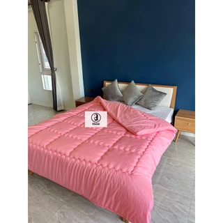 ผ้านวมสีพื้นลายเรียบ 5, 6 และ 8 ฟุต