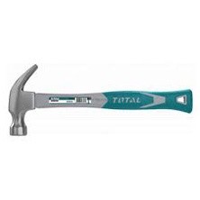 Total ค้อนหงอน ด้ามไฟเบอร์ 8ออนซ์ THT7386 / 16ออนซ์ THT73166 ค้อน ( Claw Hammer with Fiberglass Handle ) ค้อนตอกตะปู