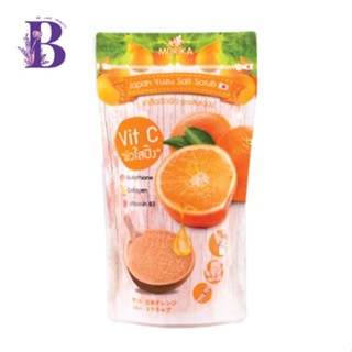 (1ถุง) Morika Japan Yuzu Salt Scrub โมริกะ เจแปน ยูซึ ซอลท์ สครับ 200กรัม