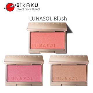 🇯🇵【Direct from Japan】KANEBO LUNASOL  คาเนโบ ลูนาโซล  Coloring Sheer Cheeks 3 Colors Blush Point Makeup Face Color