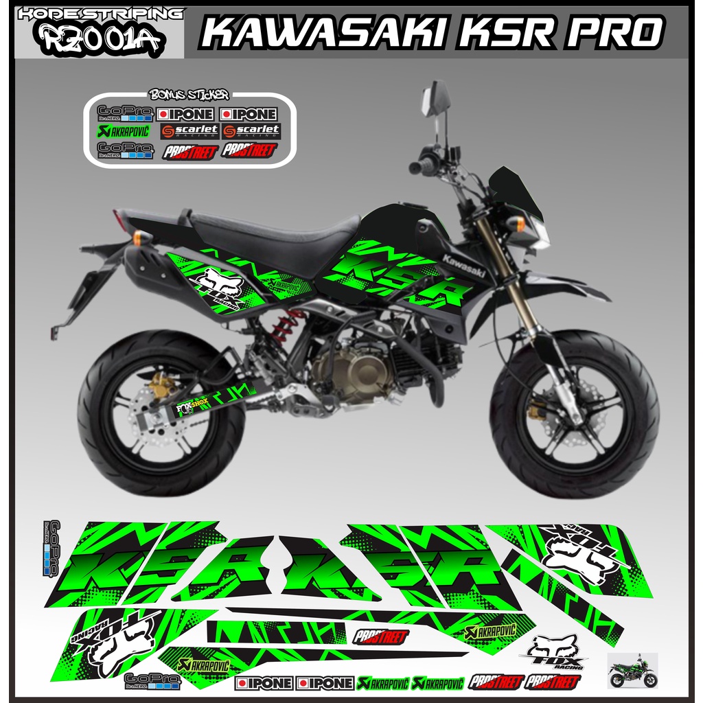 Kawasaki KSR Pro Striping / รูปลอก Kawasaki KSR Pro / การเปลี่ยนแปลงของ Kawasaki KSR Pro