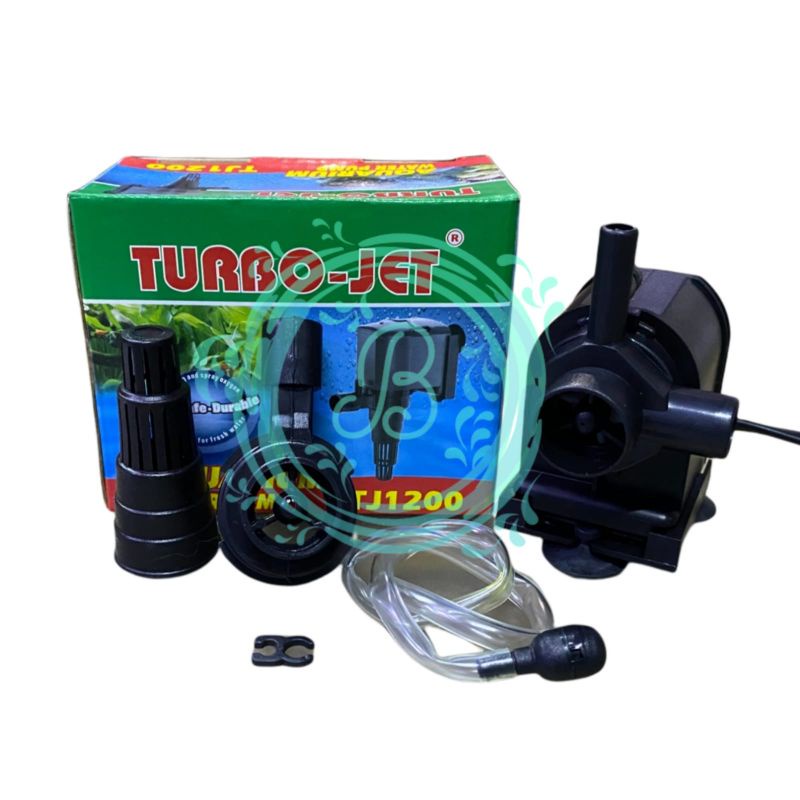 Turbo Jet TJ1200 Turbojet TJ 1200 Turbo-Jet Aquarium Submersible Water Pump