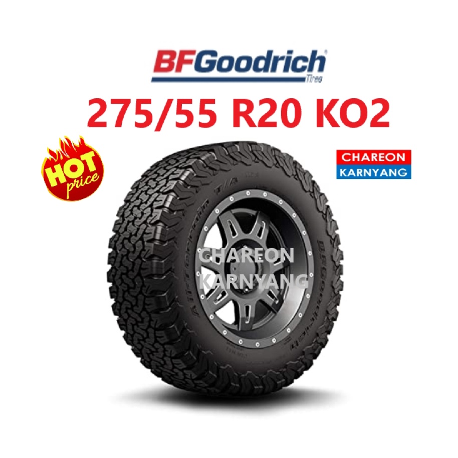 ยาง BF Goodrich รุ่น KO2 size 275/55 R20 ปี2021 ราคาพิเศษ