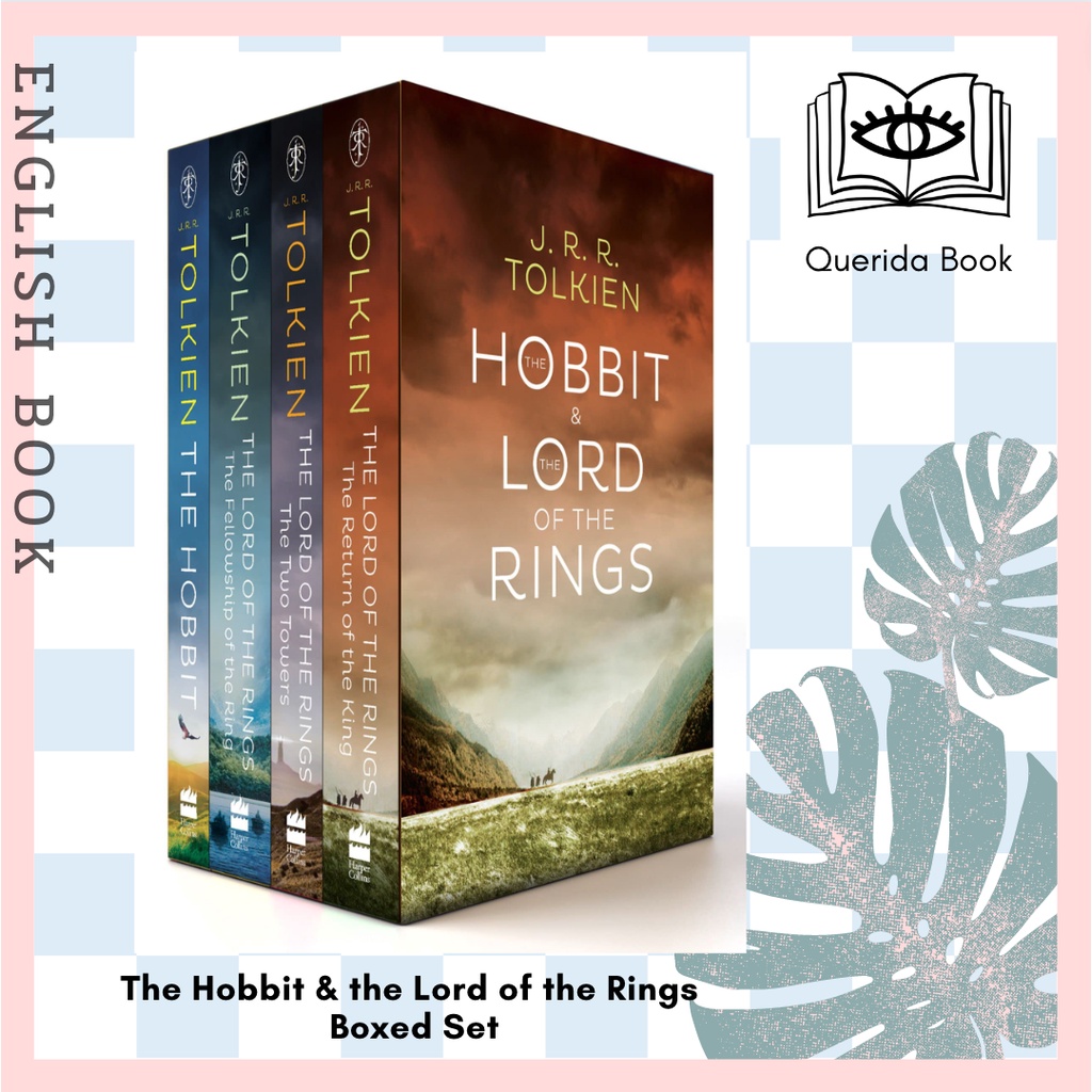 [Querida] หนังสือภาษาอังกฤษ The Hobbit &amp; the Lord of the Rings Boxed Set 9780008387754 by J. R. R. Tolkien