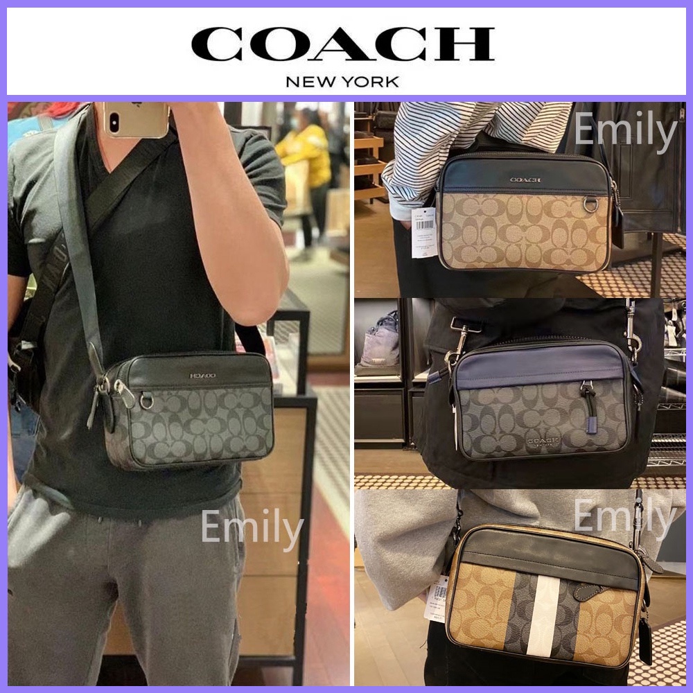 กระเป๋า Coach แท้ Snapshot กระเป๋ากล้อง crossbody bag