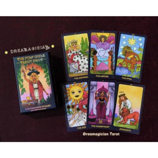 The Pulp Girls Tarot Deck ไพ่ยิปซีแท้ลดราคา ไพ่ยิปซี ไพ่ทาโร่ต์ ไพ่ออราเคิล Tarot Oracle Cards