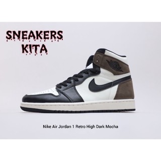 ของแท้ 100% Nike Air Jordan 1 Retro High Dark Mocha AJ1