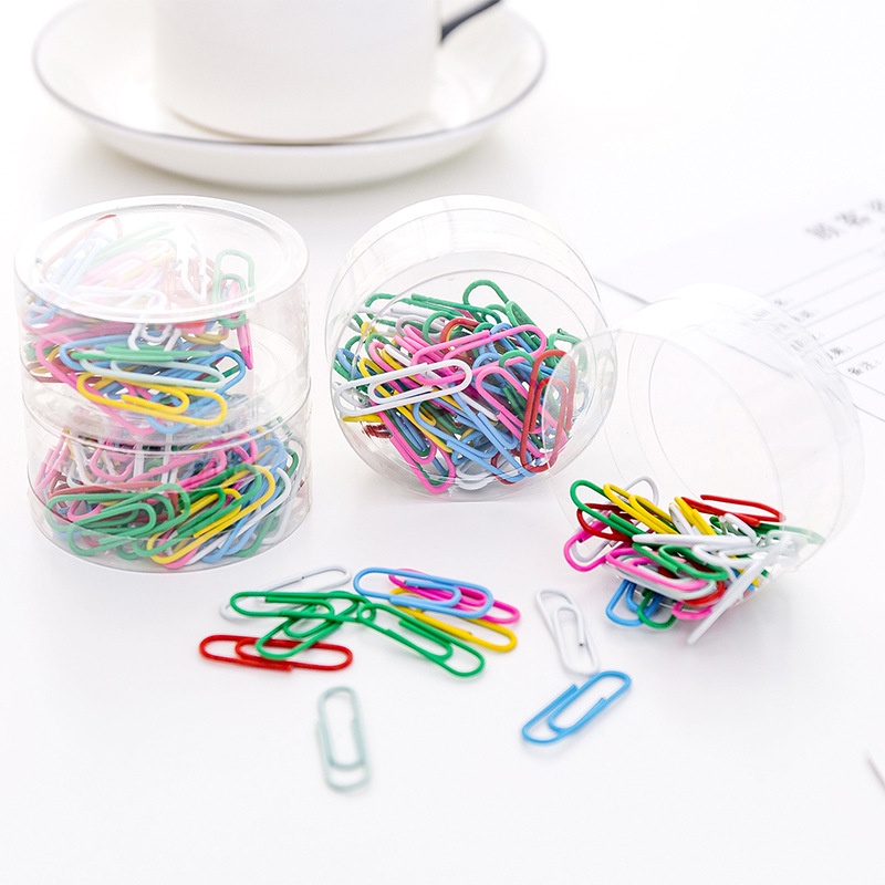 50 ชิ้น Creative Multifunctional คลิปหนีบกระดาษสี Binding เข็มนักเรียน Candy กระดาษสีคลิปเกาหลีรุ่น Back Pin นักเรียนโรงเรียนสํานักงานเครื่องเขียนอุปกรณ์