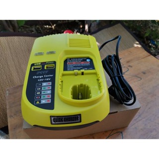 ที่ชาร์จแบต Ryobi Quick Charger ชาร์จเร็ว งานเทียบ สำหรับชาร์จแบตของ Ryobi Li-ion 3A, Ni-CD / Ni-MH 3A