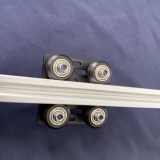 Gantry Plate Set 20mm ชุดล้อเลื่อนรางอลูมิเนียม V-slot Profile ชุดเคลื่อนที่สำหรับอลูมิเนียมโปรไฟล์