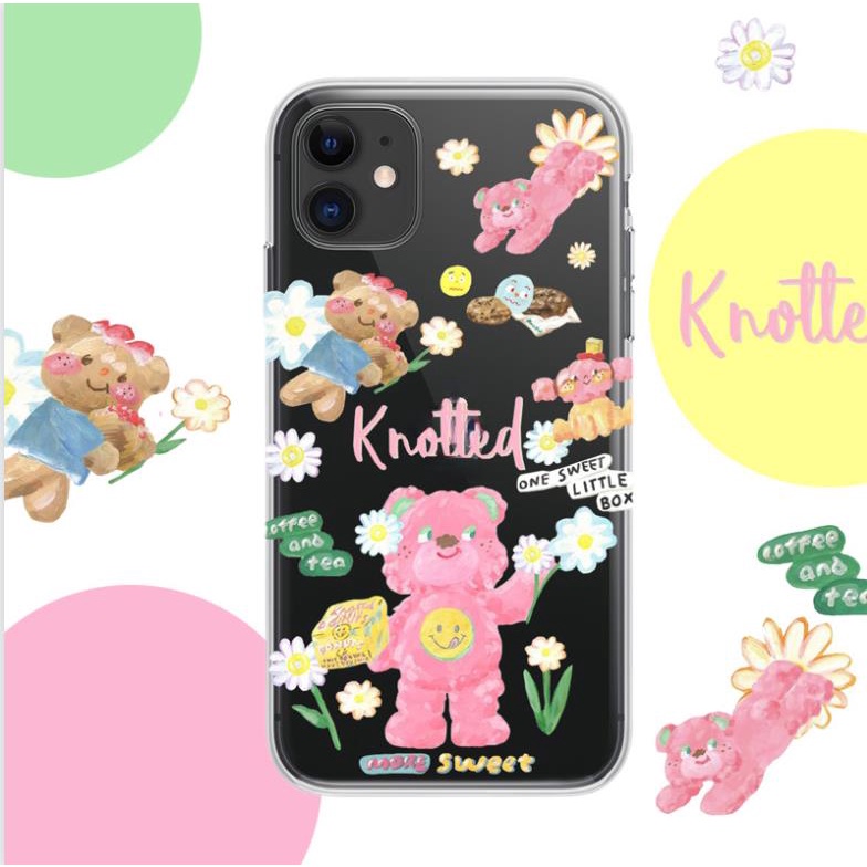 Dinuo เคสโทรศัพท์ แบบซิลิโคนใส ลายการ์ตูน กันกระแทกสี่ด้าน สําหรับfor iPhone 13 Pro Max X Xr Xs Max 7 8 Plus Se 2020 12 mini 7 plus 12 pro max-DINUO