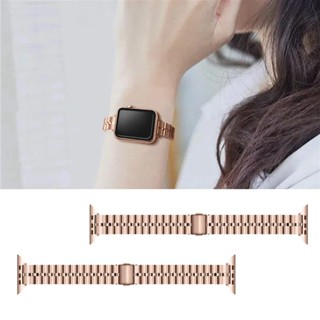 Uthai G11 สายนาฬิกาข้อมือสเตนเลส ครึ่งวงกลม สําหรับ apple watch band 7 6 ultra8 se 44 มม. 45 มม. 40 มม. iwatch series 5 4 3 2