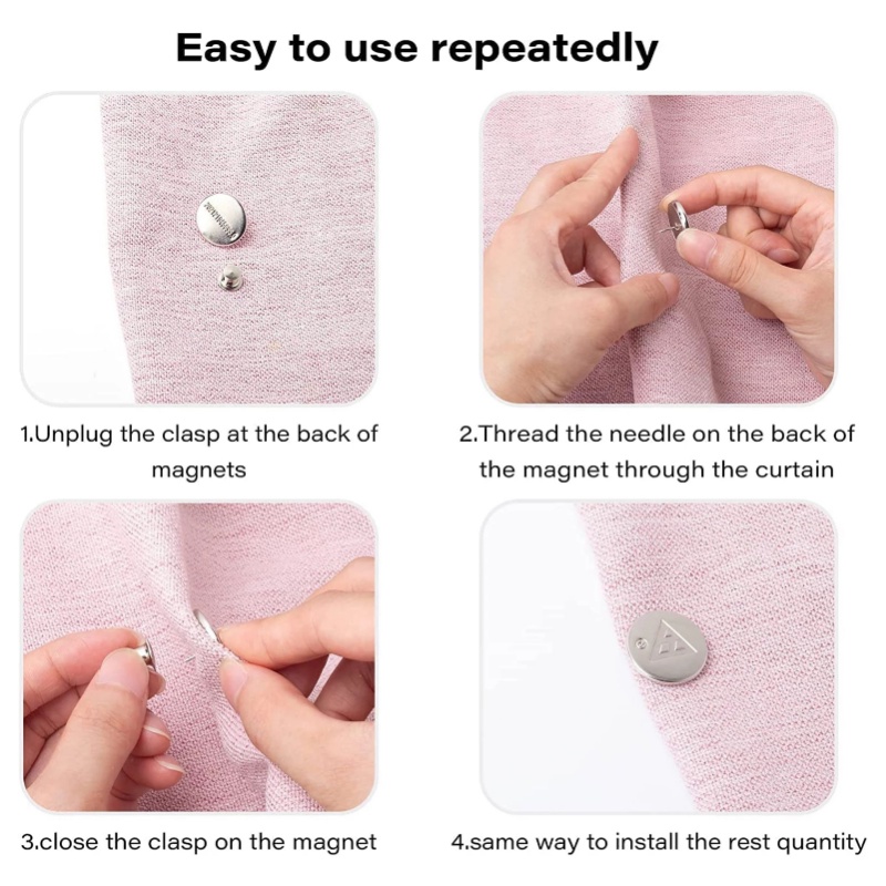 คลิปแม่เหล็ก ถอดได้