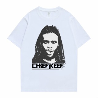 เสื้อยืด oversize หัวหน้า Keef Oversized ฮิปฮอป Tshirt Ak47 กราฟิก Tees ผู้ชายแขนสั้นวินเทจผู้ชายแฟชั่นฮาราจูกุ Crewneck