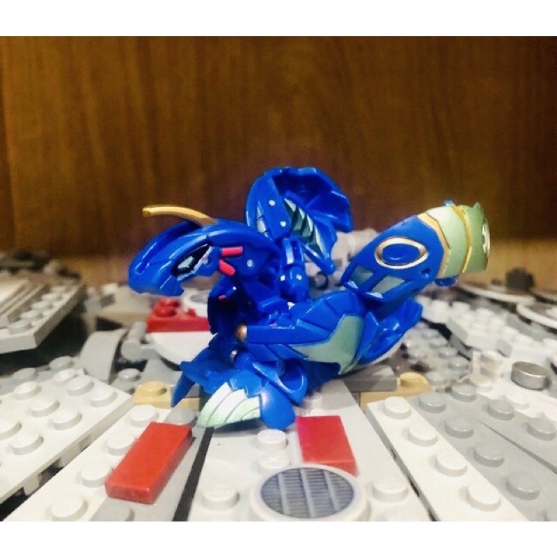 Bakugan Evolution Blue &amp; Green Aquos MK2 Helios Japanese Exclusive