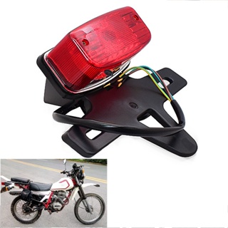 12V Motorcycle Tail Lamp Rear Taillight For Jialing Honda JH125L JL125 DirtBike Motocross Rear Brake Stop Light  XL125 U