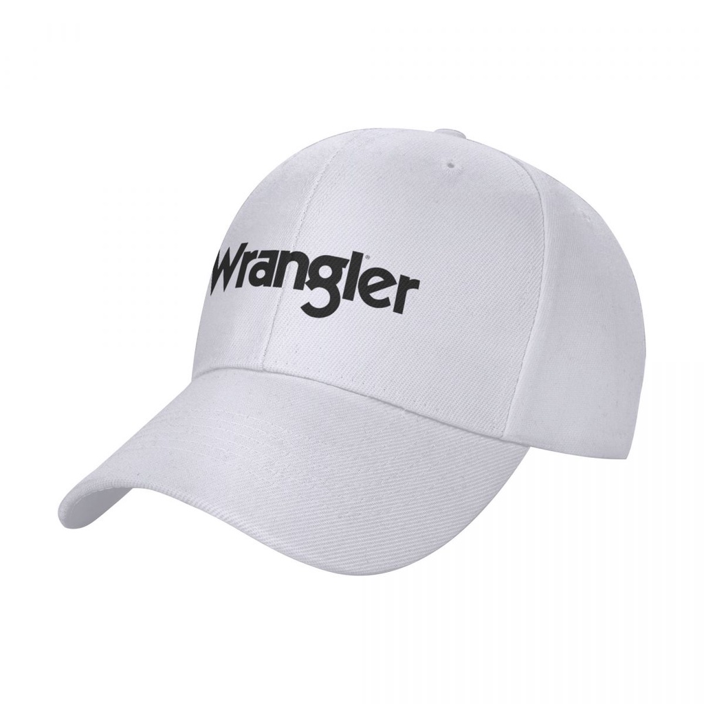 ใหม่ Wrangler (2) หมวกเบสบอล ผ้าโพลีเอสเตอร์ ทรงโค้ง สีพื้น แฟชั่น สําหรับทุกเพศ ทุกวัย