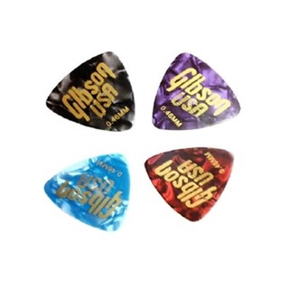 ปิ๊ก Gibson 0.46 mm ทรงสามเหลี่ยม คุณภาพดีมาก Pick Gibson 0.46 mm