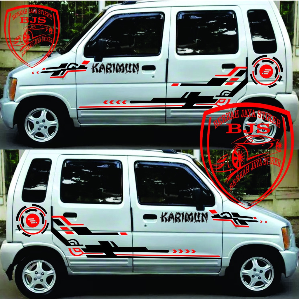 NEW สติ๊กเกอร์ติดรถ Karimun สติ๊กเกอร์ suzuki Karimun wagon r SWIFT