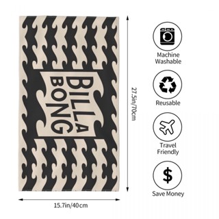 Billabong (3) ผ้าขนหนู ทรงสี่เหลี่ยม ขนาด 70x40 ซม. สําหรับเล่นกีฬา โยคะ ฟิตเนส วิ่ง กลางแจ้ง