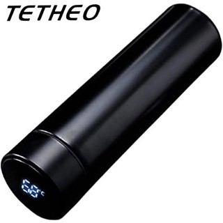 TETHEO ใหม่พร้อมส่งแก้วเก็บอุณหภูมิ ความเย็น สแตนเลส อัจฉริยะ ปริมาณ 500 m