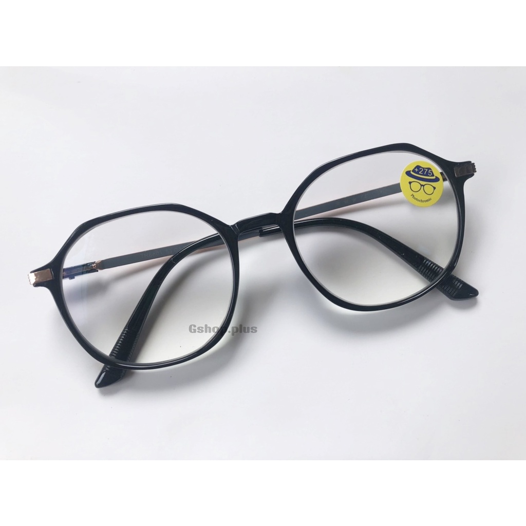 แว่นสายตาสั้น / สายตายาว กรองแสง มัลติโค้ด ออกแดดเปลี่ยนสี 8801B - รูปที่ 4