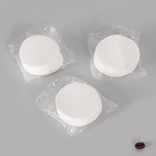 Coffee filter สำหรับ 3Cup และ Espresso shot กระดาษกรองสำหรับ ขนาด 51 53 58 60 มม. สีขาว Homekuku Bkk