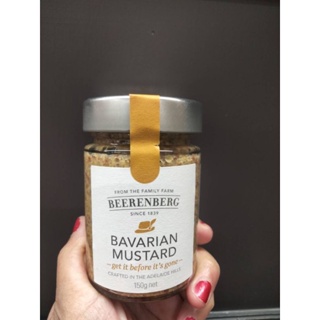 Beerenberg Bavarian Mustard มัสตาร์ด   ปรุงรส   บีเรนเบิร์ด 150g ราคาพิเศษ