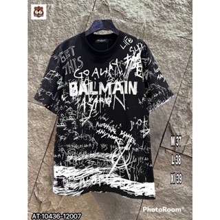 balmain เสื้อยืดแขนสั้น