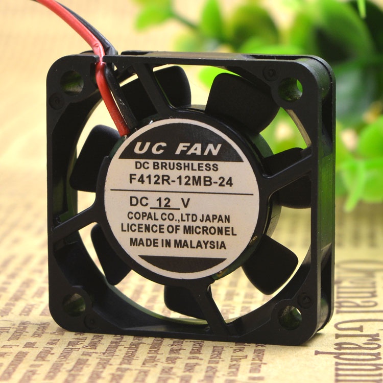 YTH UC FAN DC12V 4010 4CM DC FAN F412R-24MB-11 COOLING FAN