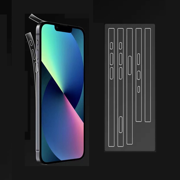 ฟิล์มกันรอย ขอบข้าง สำหรับไอโฟน 14 pro max 13 12 11 15 pro max 12 Pro Max 15plus สำหรับiPhone 12 mini 14PROMAX ฟิล์มขอบ