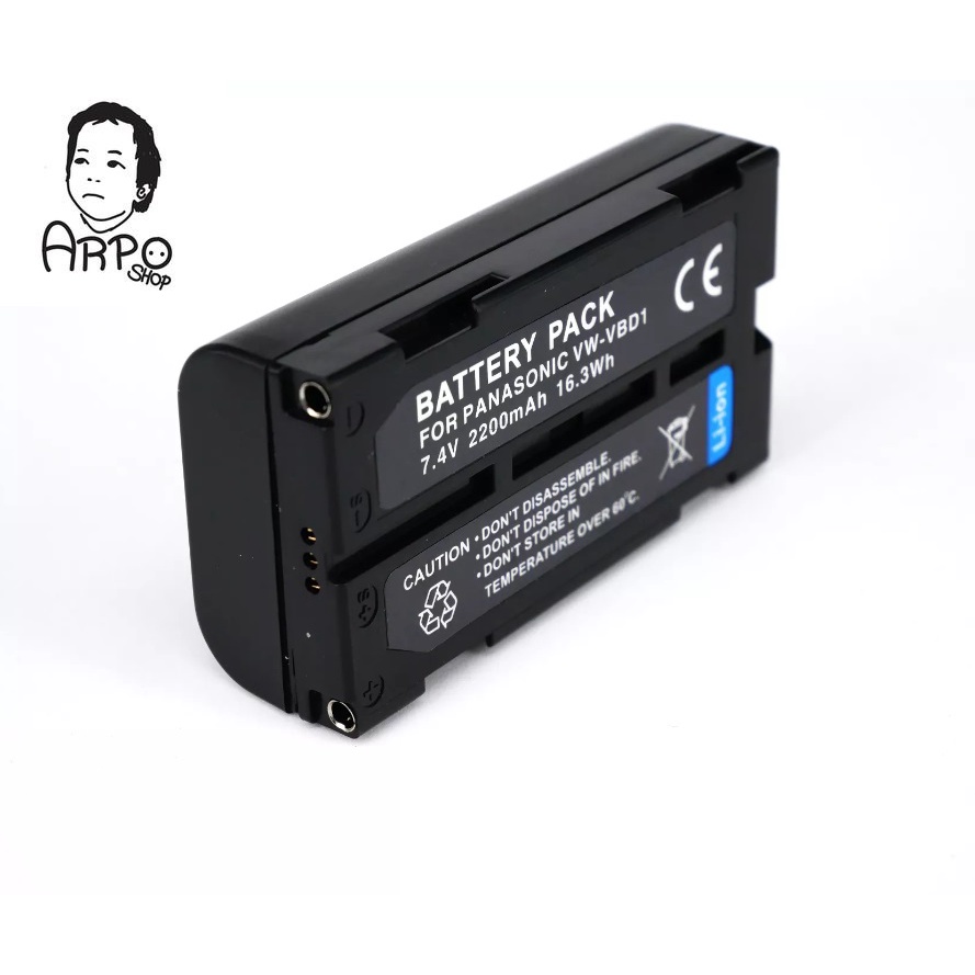แบตเตอรี่กล้อง VW-VBD1 Battery Replacement for NV-DX Series NV-DX1, NV-DX1EN NV-DX100, NV-DX100EN NV