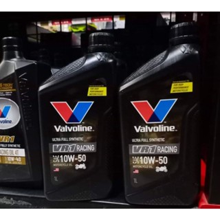 Valvoline VR1 Racing 10W-50 สังเคราะห์แท้ 100% ขนาด 1 ลิตร