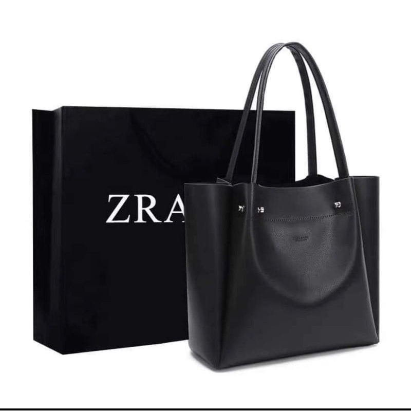 กระเป๋า ZARA TOTE BAG ของแท้ 100%