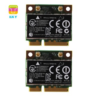 การ์ดไร้สาย AR9285 AR5B195 150M+BT3.0 Half Mini PCI-E SPS: 2 ชิ้น593127-001 592775-001 สําหรับ 430 431 435 436 4530S