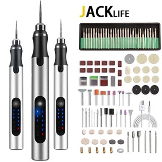 Jacklife ชุดเครื่องมือสว่านไฟฟ้าไร้สาย 3.6V ขนาดเล็ก สําหรับเครื่องประดับ แก้ว ไม้