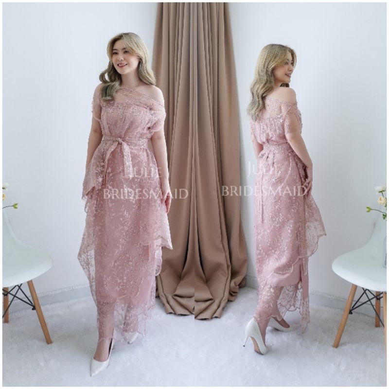 READY (READ DESCRIPTION !!️)BONIA SET by JULIE เพื่อนเจ้าสาว • เดรสมัลติเวย์ • เดรสปาร์ตี้ • ชุดเพื่