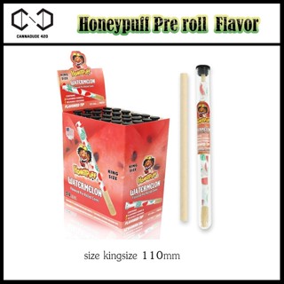 Honeypuff พร้อมขวดแก้วบรรจุ 3 ชิ้นใน 1 หลอด พร้อม ฟีลเตอร์ไม้